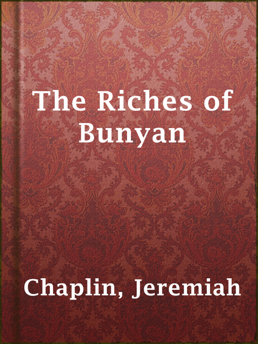 Cover image for The Riches of Bunyan